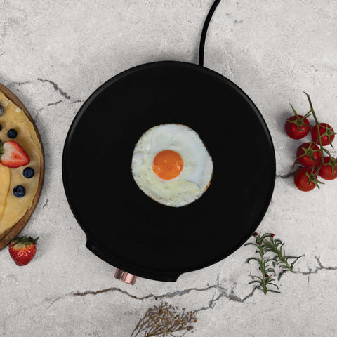  BH/9712, Crepera eléctrica, Negro, Oro rosa, Crepera/panquequera, Eléctrica, Panquequera eléctrica, Crepera