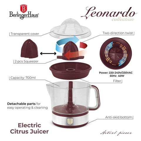 Exprimidor Eléctrico De Cítricos, Imagen conceptual