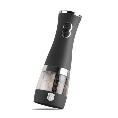 BH/9733A-4B, molinillo de sal y pimienta eléctrico 2 en 1, antracita mate, molinillo de sal y pimienta 2 en 1, eléctrico/batería, molinillo de sal y pimienta eléctrico, 2 en 1, molinillo de sal y pimienta, utensilios de cocina, molinillo de sal y pimienta