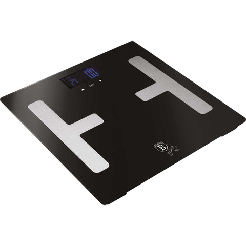 BH/9734, RENEW, BH/9102, Báscula digital de baño BODYFAT de cristal, capacidad 180 kg, color negro, báscula de baño de grasa corporal, eléctrica, batería, báscula de baño digital, báscula de grasa corporal