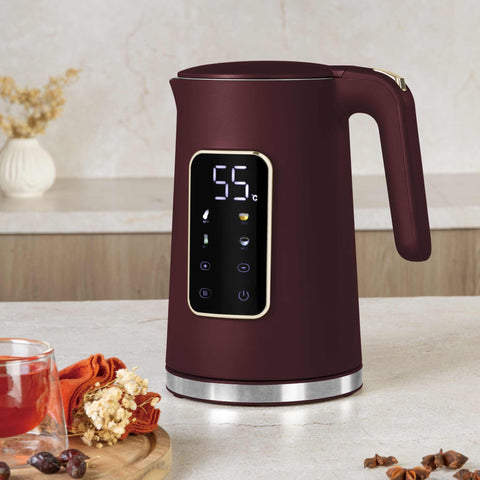  BH/9735, Hervidor eléctrico digital, Matt Bordeaux, Hervidor eléctrico e., Eléctrico, Hervidor eléctrico digital A, Electrodomésticos de cocina, Hervidor
