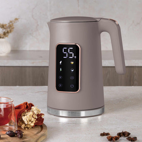  BH/9736, Hervidor eléctrico digital, Color topo mate, Hervidor eléctrico e., Eléctrico, Hervidor eléctrico digital A, Electrodomésticos de cocina, Hervidor