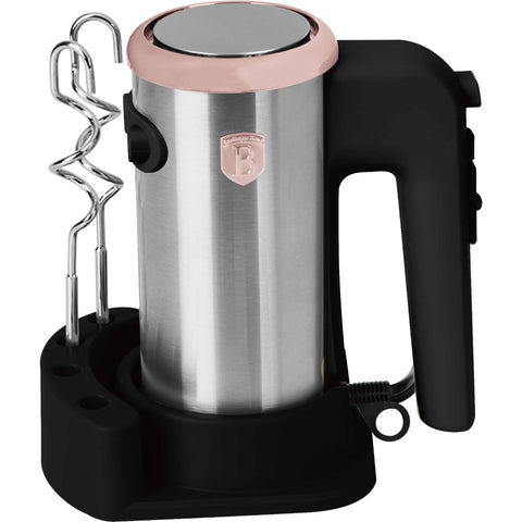  BH/9739, Batidora de mano con soporte, Negra, Oro rosa, Eléctrica, Batidora de mano, Electrodomésticos de cocina