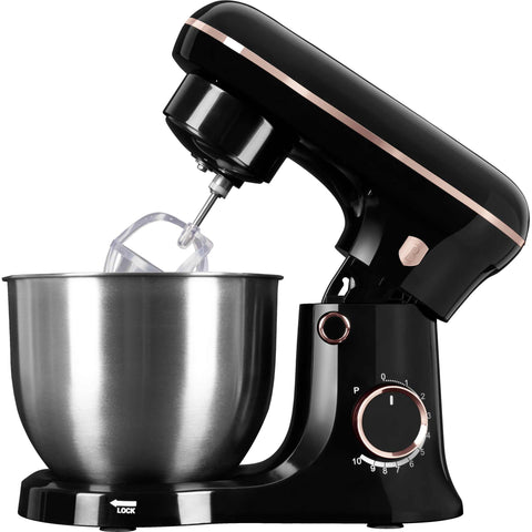 robot de cocina, batidora de pie, robot de cocina, eléctrico, robot de cocina, negro/oro rosa, RENEW, BH/9654, BH/9751