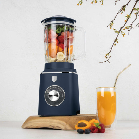 BH/9766,BH/9824,Batidora de vaso con jarra de cristal de 1,5L, 1000W,Azul Mate,Madera Gris,batidora de vaso c.,eléctrica,batidora de vaso,licuadora,batidora,turmix,Electrodomésticos de cocina