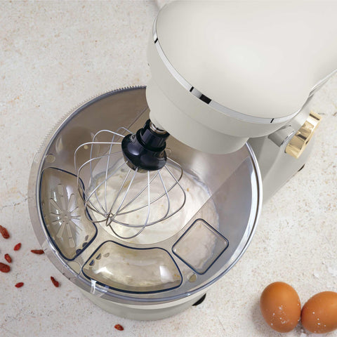 BH/9770, Robot de cocina, Crema mate, robot de cocina b., eléctrico, batidora de pie, robot de cocina, electrodomésticos de cocina