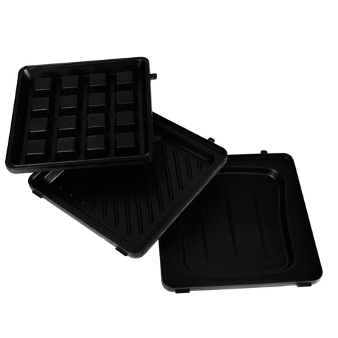 Sandwichera 3 En 1 Con Placas Desmontables