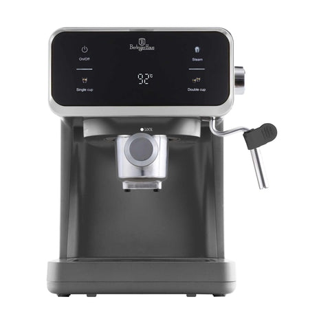 BH/9852, Cafetera espresso digital 3 en 1, Antracita Mate, Cafetera espresso, Eléctrica, Cafetera eléctrica, Cafetera espresso con espumador de leche, Electrodomésticos, Cafetera
