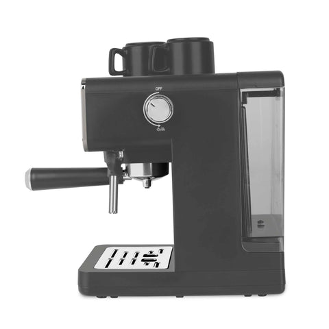 BH/9852, Cafetera espresso digital 3 en 1, Antracita Mate, Cafetera espresso, Eléctrica, Cafetera eléctrica, Cafetera espresso con espumador de leche, Electrodomésticos, Cafetera