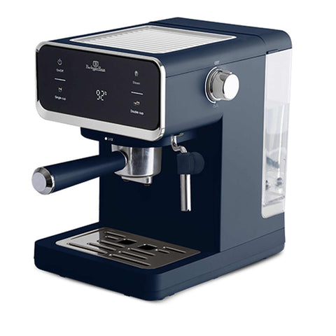 Product image of Digital espresso coffee maker 3in1. Part of the Deep Sea Collection . Features: • Material: stainless steel • Power: 950 W • Voltage: 220-240V 50-60 Hz • 1L water tank • 1 and 2 cup filter • 2 in 1 plastic spoon with tamper • S.... (Conceptual view). Official Berlinger Haus product, boosted by Promintra sl.