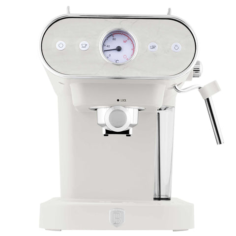  BH/9859, Cafetera espresso 3 en 1, Crema Mate, Mármol, cafetera espresso, eléctrica, cafetera eléctrica, cafetera espresso con espumador de leche, Electrodomésticos, Cafetera
