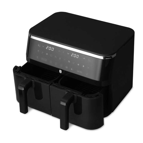 Freidora De Aire De Doble Cesta 4,5+4,5L Con Ventanas Visibles