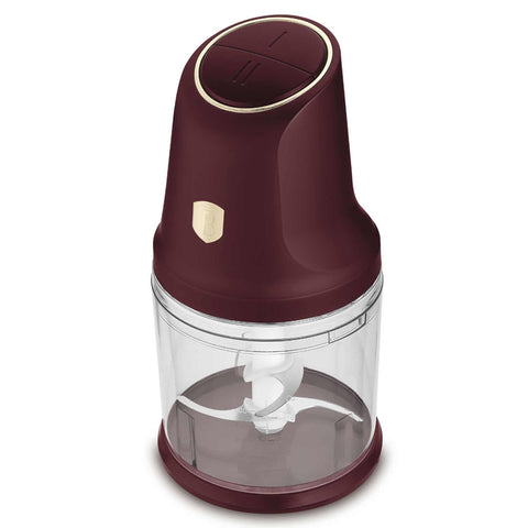  BH/9890, Picadora 2 en 1, Burdeos, minipicadora, eléctrica, picadora, picadora de alimentos, picadora de verduras, picadora de ajo, utensilios de cocina, rebanadora y picadora
