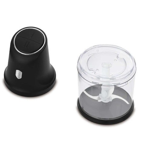  BH/9891, Picadora 2 en 1, Negra, Plateada, mini picadora, eléctrica, picadora, picadora de alimentos, picadora de verduras, picadora de ajo, Utensilios de cocina, Rebanadora y picadora