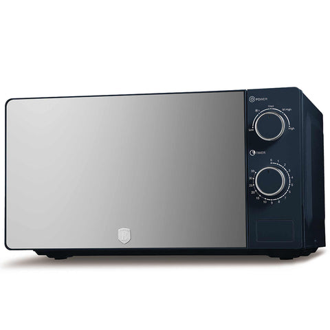  BH/9906, Horno microondas mecánico 20L, Azul Mate, horno microondas, eléctrico