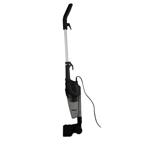 Product image of 3in1 corded vacuum cleaner. Part of the Black Vantage Collection/Matte Black Collection/Black Silver Collection . Features: • 220-240V, 50/60Hz, 600 W • Vacuum >10Kpa super powerful suction • Accessories: • 2 in 1 brush • Crevice tool • Sofa brush • 1 pcs washable HEPA f.... (Studio view). Official Berlinger Haus product, boosted by Promintra sl.