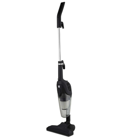 Product image of 3in1 corded vacuum cleaner. Part of the Black Vantage Collection/Matte Black Collection/Black Silver Collection . Features: • 220-240V, 50/60Hz, 600 W • Vacuum >10Kpa super powerful suction • Accessories: • 2 in 1 brush • Crevice tool • Sofa brush • 1 pcs washable HEPA f.... (Studio view). Official Berlinger Haus product, boosted by Promintra sl.