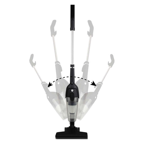 Product image of 3in1 corded vacuum cleaner. Part of the Black Vantage Collection/Matte Black Collection/Black Silver Collection . Features: • 220-240V, 50/60Hz, 600 W • Vacuum >10Kpa super powerful suction • Accessories: • 2 in 1 brush • Crevice tool • Sofa brush • 1 pcs washable HEPA f.... (Studio view). Official Berlinger Haus product, boosted by Promintra sl.