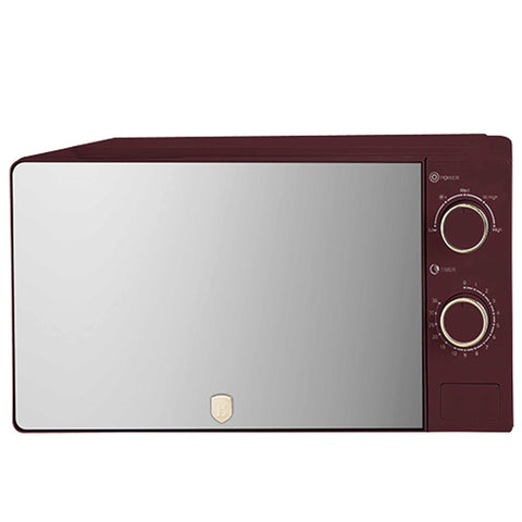  BH/9912, Horno microondas mecánico 20L, Burdeos mate, horno microondas, eléctrico