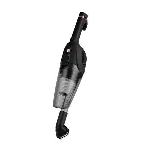 Product image of 4in1 corded vacuum cleaner with water function. Part of the Black Rose Collection . Features: • 220-240V, 50/60Hz, 600 W • Vacuum >10Kpa super powerful suction • Accessories: • 2 in 1 brush • Crevice tool • Sofa brush • Water tank • Mop pad .... (Studio view). Official Berlinger Haus product, boosted by Promintra sl.