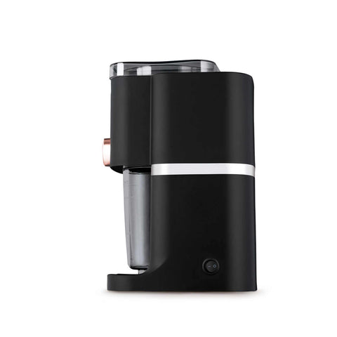 Product image of Ice crusher. Part of the Black Rose Collection . Features: • Power: 30W • Voltage: 220-240V, 50/60 Hz • Jar capacity: 1,1L • Accessories: • Measuring cup • Stirring paddle • Size: 21,4*19,8*31 cm • Length o.... (Studio view). Official Berlinger Haus product, boosted by Promintra sl.