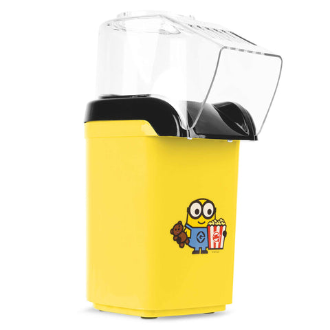 Product image of Popcorn maker. Part of the Minions Collection . Features: • Material: stainless steel, plastic • 220-240 V, 50/60Hz, 1200 W • Accessory: • Spoon • Size: 18,6*12,9*26,5 cm • Length of power cord: 1 m • Colo.... (Studio view). Official Berlinger Haus product, boosted by Promintra sl.