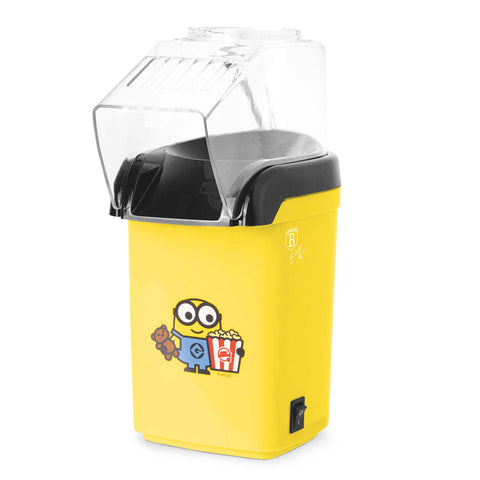 Product image of Popcorn maker. Part of the Minions Collection . Features: • Material: stainless steel, plastic • 220-240 V, 50/60Hz, 1200 W • Accessory: • Spoon • Size: 18,6*12,9*26,5 cm • Length of power cord: 1 m • Colo.... (Studio view). Official Berlinger Haus product, boosted by Promintra sl.
