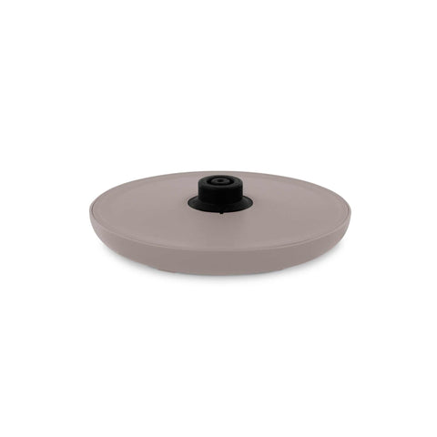 Product image of Double wall kettle. Part of the Taupe Nordic Collection . Features: • Material: 18/10 stainless steel inside, plastic outside • Capacity: 1,7L • Voltage: 220-240V, 50/60Hz • Power: 2200 W • Size: 23*16*25 cm • Lengt.... (Studio view). Official Berlinger Haus product, boosted by Promintra sl.