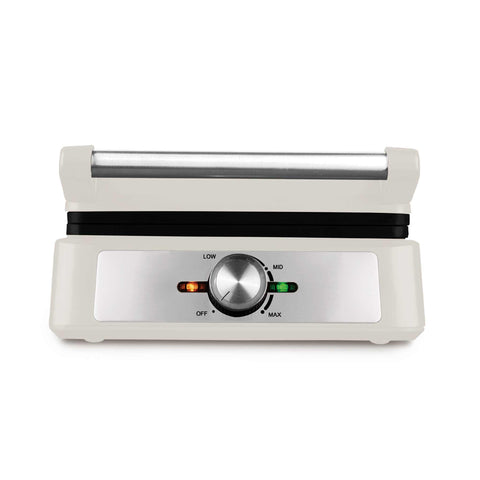 Product image of Waffle maker Belgian size. Part of the Sahara Collection . Features: • Power: 1600W • Voltage: 220-240V, 50/60Hz • Plate size: 20*17 cm • NON-STICK coating on plate • Size: 26,1*22*11,2 cm • Length of power cord: 80 .... (Studio view). Official Berlinger Haus product, boosted by Promintra sl.