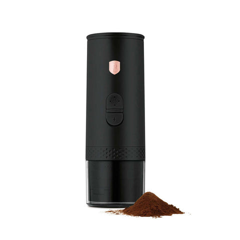 BH/9964, Cafetera espresso portátil recargable 2 en 1, negra, oro rosa, cafetera espresso portátil, carga eléctrica/con cable, cafetera eléctrica, cafetera espresso