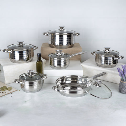  BL-1031W, juego de utensilios de cocina de 12 piezas, acero inoxidable, juego de utensilios de cocina de 12 piezas, juego de utensilios de cocina, ollas y sartenes, juego de ollas y sartenes, juego, cocina, utensilios de cocina