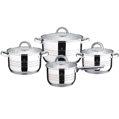  BL-3115, juego de utensilios de cocina de 8 piezas, acero inoxidable, juego de utensilios de cocina de 8 piezas, juego de utensilios de cocina, ollas, juego de ollas, juego, cocina, utensilios de cocina, ollas y cazuelas