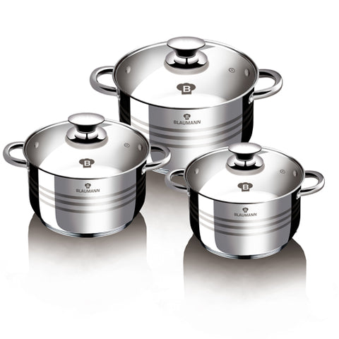  BL-3160W, juego de utensilios de cocina de 6 piezas, acero inoxidable, juego de utensilios de cocina de 6 piezas, juego de utensilios de cocina, ollas, juego de ollas, juego, cocina, utensilios de cocina