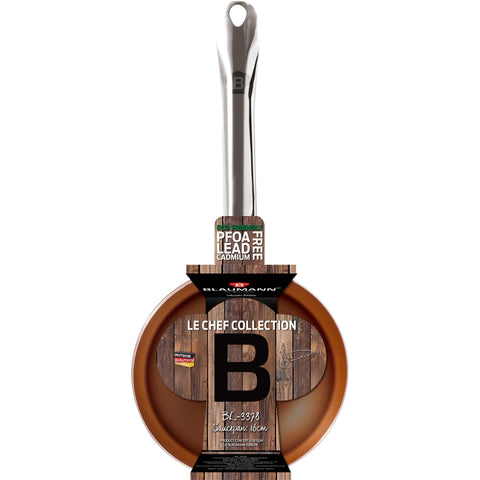  BL-3378, Cacerola de 16 cm, Cobre, Cacerola de 16 cm, Cacerola, Batería de cocina, Cocina, Ollas y cazuelas, Cacerola