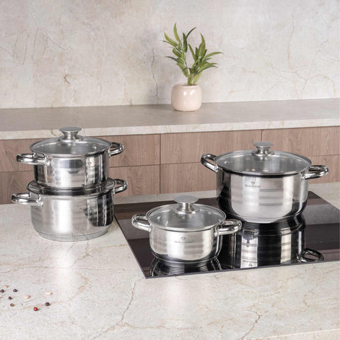  BL-3861, juego de utensilios de cocina de 8 piezas, acero inoxidable, juego de utensilios de cocina de 8 piezas, juego de utensilios de cocina, ollas, juego de ollas, juego, cocina, utensilios de cocina, ollas y cazuelas