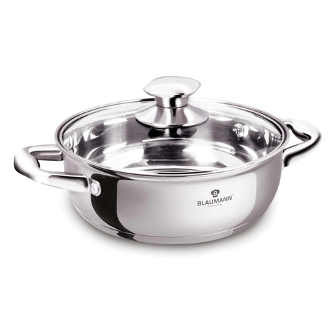  BL-3864,BL-1001A,Olla baja con tapa de 20 cm,Acero inoxidable,Olla baja de 20 cm,Olla baja,Olla baja con tapa,Olla,Utensilios de cocina,Cocina,Ollas y cazuelas