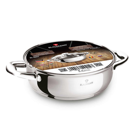  BL-3865,BL-1002A,Olla baja con tapa de 22 cm,Acero inoxidable,Olla baja de 22 cm,Olla baja,Olla baja con tapa,Olla,Utensilios de cocina,Cocina,Ollas y cazuelas