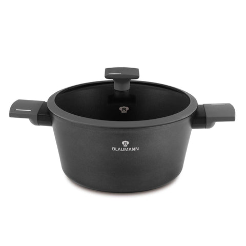  BL-3976,BH/8131,BH/8131N,Cacerola con tapa 24cm,Antracita mate,cacerola 24 cm,cacerola,olla,cacerola con tapa,batería de cocina,cocina,Ollas y cazuelas