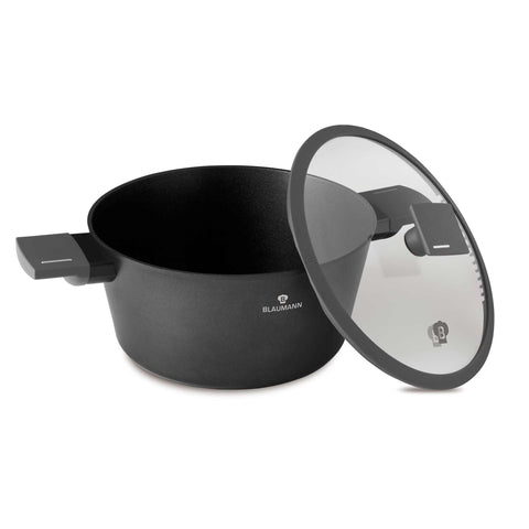  BL-3976,BH/8131,BH/8131N,Cacerola con tapa 24cm,Antracita mate,cacerola 24 cm,cacerola,olla,cacerola con tapa,batería de cocina,cocina,Ollas y cazuelas