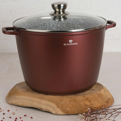  BL-4088, Olla con tapa de 28 cm, Bronce, Olla de 28 cm, Olla, Olla con tapa, Olla, Utensilios de cocina, Cocina, Ollas y cazuelas