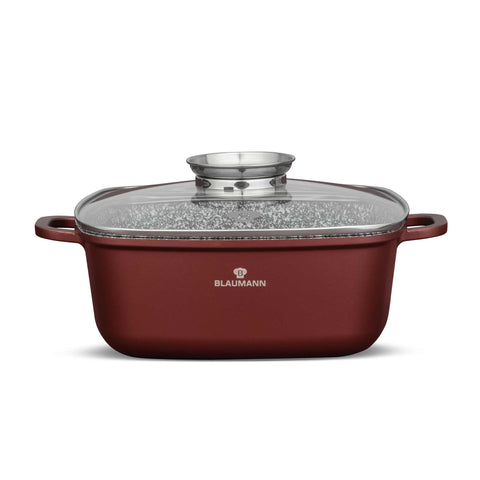  BL-4093, Olla cuadrada con tapa 26cm, Bronce, Olla cuadrada 26 cm, Olla cuadrada, Olla cuadrada con tapa, Olla, Utensilios de cocina, Cocina, Ollas y cazuelas