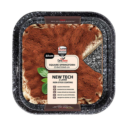 BL-4099, Molde desmontable cuadrado 28x28cm, Bronce, Utensilios para hornear, Molde desmontable cuadrado, Pastel, Acoplamiento, Horneado, Molde desmontable