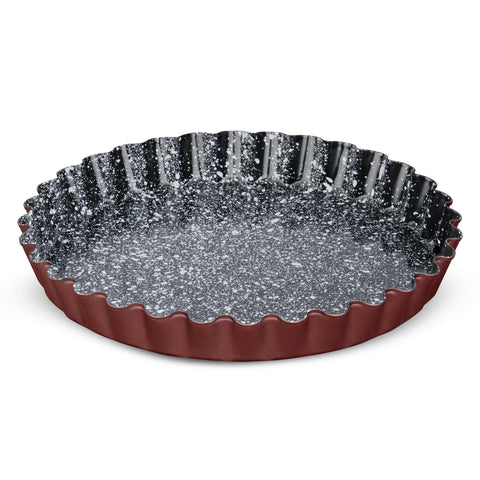 28x3, 5cm, Bakeware, Baking, BL-4102, Blaumann, bronce, Cera Stone Collection, horneado, hornear, Molde para tarta, Tart & Cake Form, utensilios para hornear, utensilios para hornear - molde para tarta