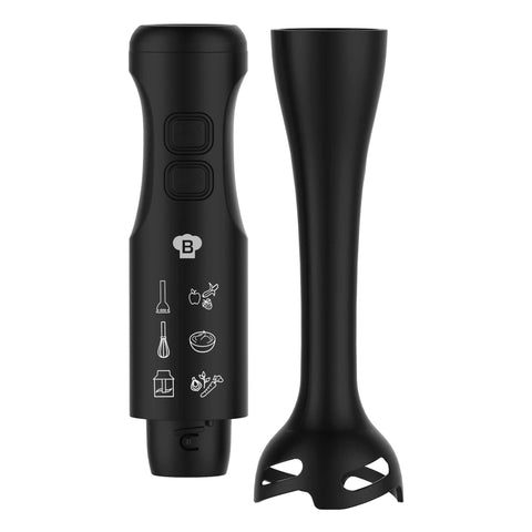  BL-9002, Batidora de mano, Negra, Eléctrica, Batidora de inmersión, Electrodomésticos de cocina