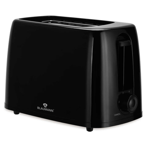 BL-9004, Black Silver Collection, Blaumann, dos rebanadas, ekitchen, eléctrica, Kitchen Appliances, kitchen electrodomesticos, negra, Toaster, Tostadora