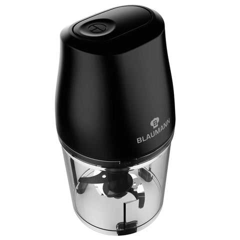  BL-9012, Picadora, Negra, mini picadora, eléctrica, picadora de alimentos, picadora de verduras, picadora de ajo