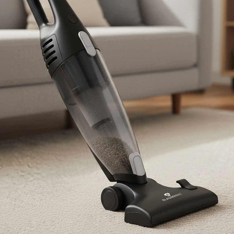  BL-9021, aspiradora 2 en 1, negra y plateada, eléctrica, de mano o de varilla, Hoover, electrodomésticos