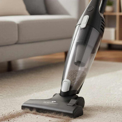  BL-9021, aspiradora 2 en 1, negra y plateada, eléctrica, de mano o de varilla, Hoover, electrodomésticos