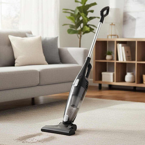  BL-9021, aspiradora 2 en 1, negra y plateada, eléctrica, de mano o de varilla, Hoover, electrodomésticos