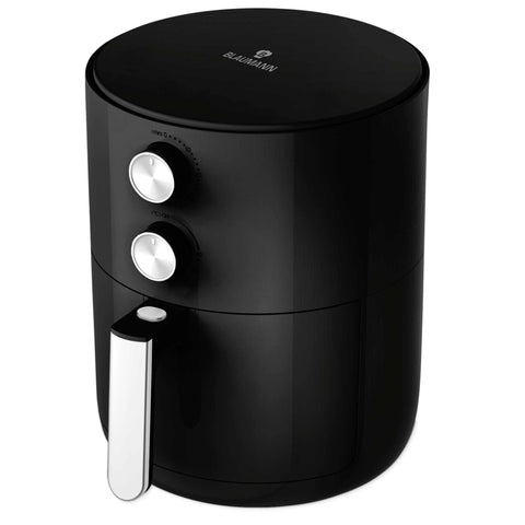 BL-9022, Freidora de aire de 3,5 l, negra y plateada, eléctrica, sin aceite, electrodomésticos de cocina